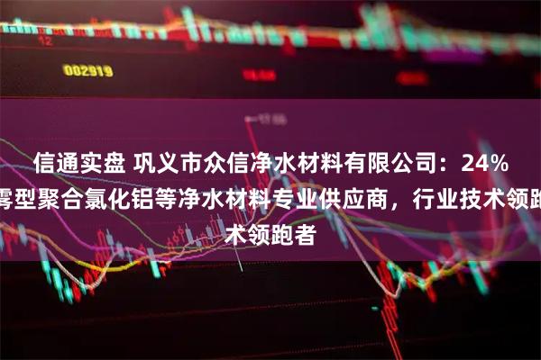 信通实盘 巩义市众信净水材料有限公司：24%喷雾型聚合氯化铝等净水材料专业供应商，行业技术领跑者